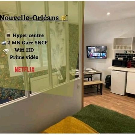ニオールLa Nouvelle-Orleans - Hyper-Centre- 2Mn Sncf - Wi-Fi Netflix Gratuitアパートメント エクステリア 写真